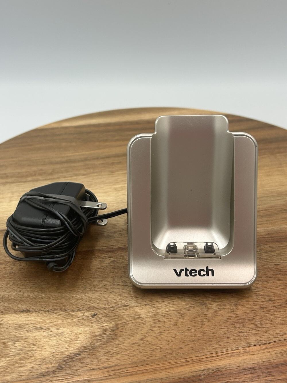 Genuine VTech Cordless Phone Charging Cradle Base w/ AC Adapter Tested Works